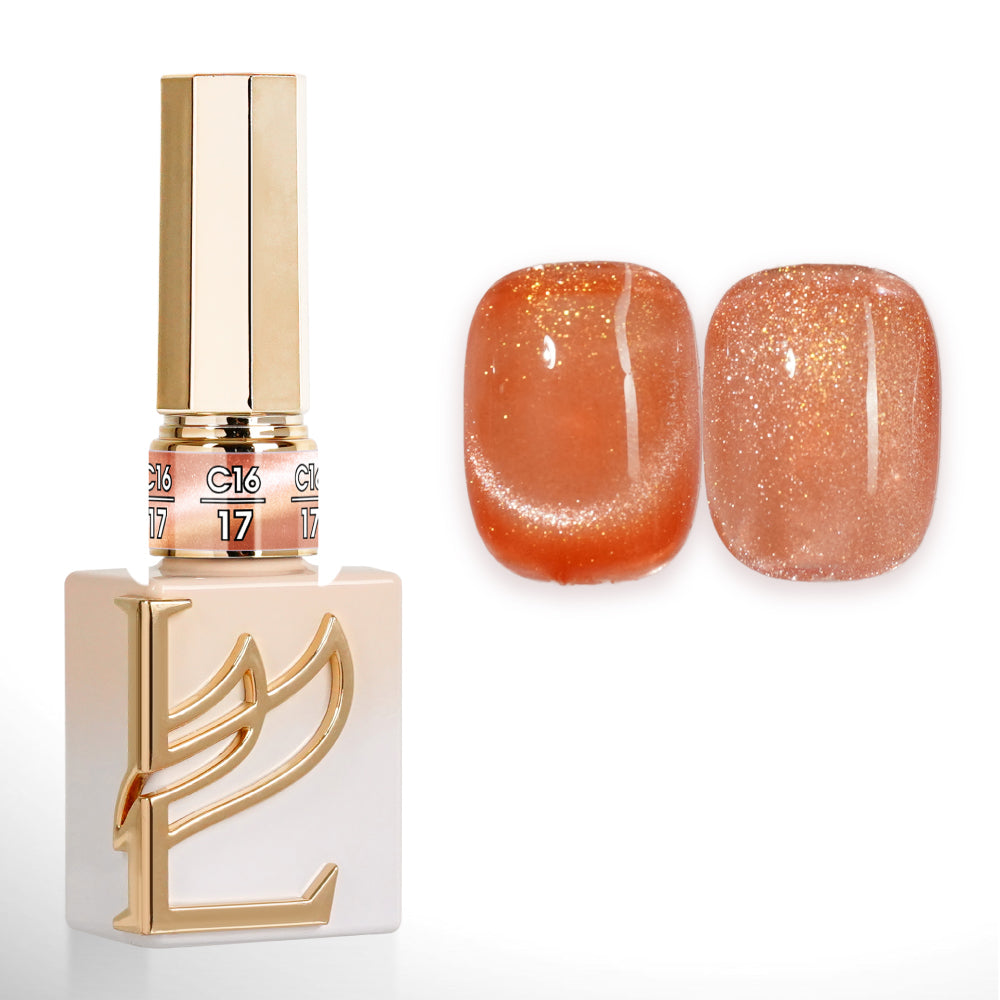 LAVIS Cat Eyes C16 - 17 - Gel Polish 0.5 oz - Honey Eclipse Collection