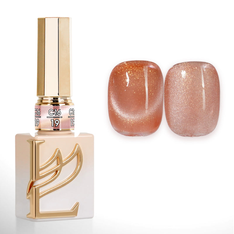 LAVIS Cat Eyes C16 - 19 - Gel Polish 0.5 oz - Honey Eclipse Collection