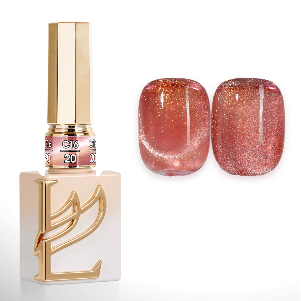 LAVIS Cat Eyes C16 - 20 - Gel Polish 0.5 oz - Honey Eclipse Collection