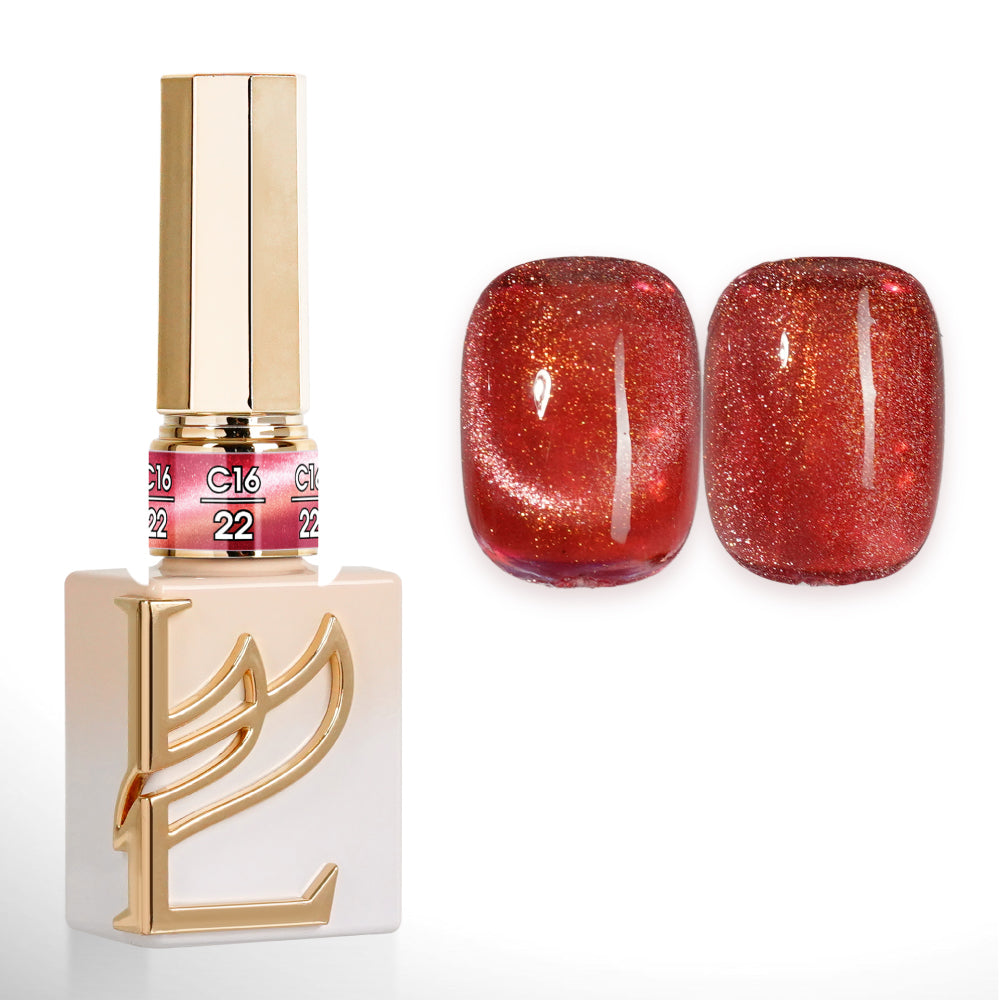 LAVIS Cat Eyes C16 - 22 - Gel Polish 0.5 oz - Honey Eclipse Collection