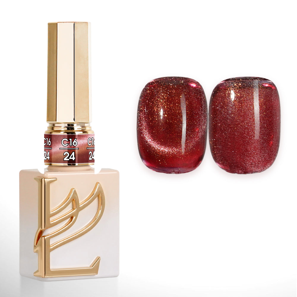 LAVIS Cat Eyes C16 - 24 - Gel Polish 0.5 oz - Honey Eclipse Collection