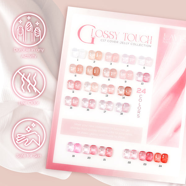 LAVIS C17 - 11 - Gel Polish 0.5 oz - Glossy Touch Collection