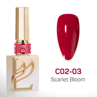 LAVIS C02 - 03 - Gel Polish 0.5 oz - Scarlet Bloom Collection