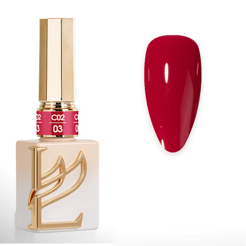 LAVIS C02 (Ver2) - 03 - Gel Polish 0.5 oz - Scarlet Bloom Collection