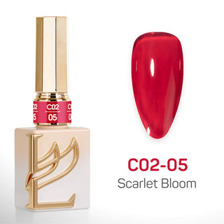 LAVIS C02 - 05 - Gel Polish 0.5 oz - Scarlet Bloom Collection