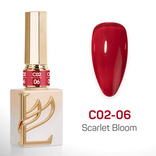 LAVIS C02 - 06 - Gel Polish 0.5 oz - Scarlet Bloom Collection