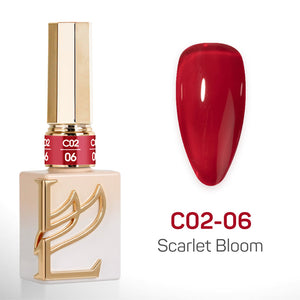 LAVIS C02 - 06 - Gel Polish 0.5 oz - Scarlet Bloom Collection