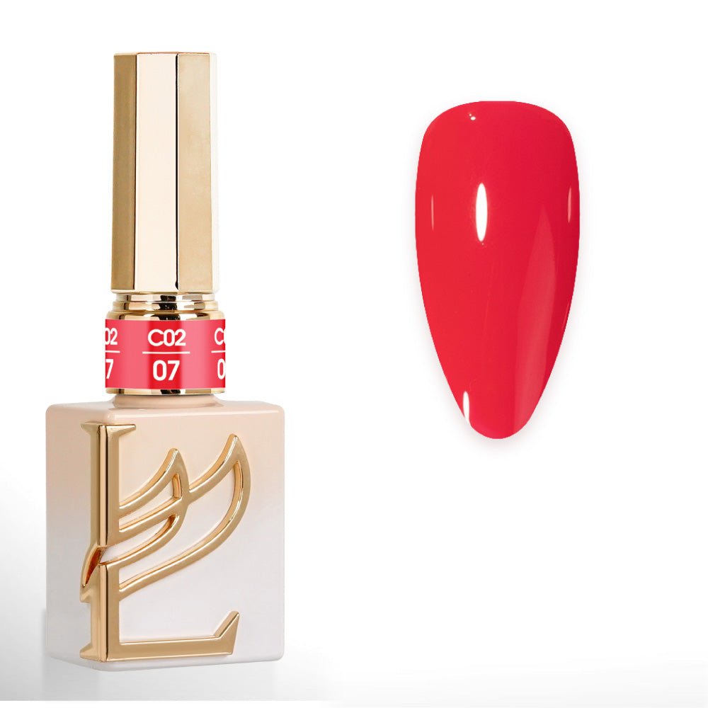 LAVIS C02 (Ver2) - 07 - Gel Polish 0.5 oz - Scarlet Bloom Collection