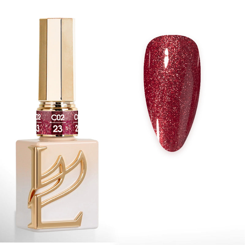 LAVIS C02 (Ver2) - 23 - Gel Polish 0.5 oz - Scarlet Bloom Collection