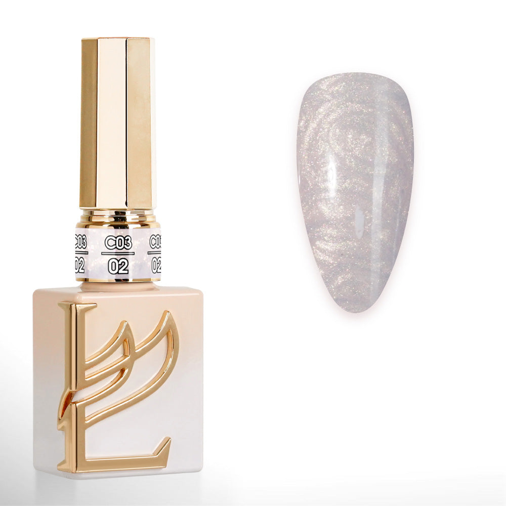 LAVIS C03 - 02 - Gel Polish 0.5 oz - Pretty in Pearl Collection