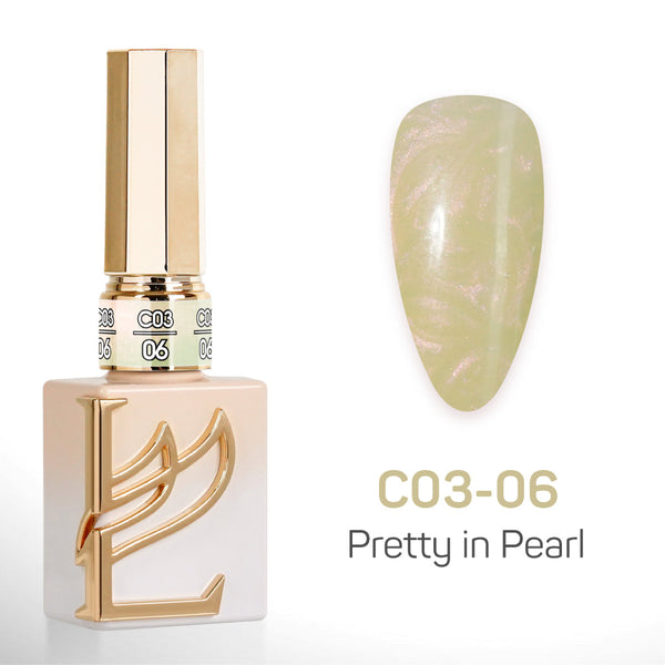 LAVIS C03 - 06 - Gel Polish 0.5 oz - Pretty in Pearl Collection