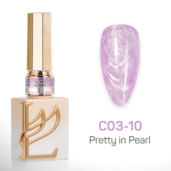 LAVIS C03 - 10 - Gel Polish 0.5 oz - Pretty in Pearl Collection