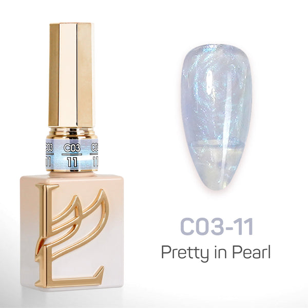 LAVIS C03 - 11 - Gel Polish 0.5 oz - Pretty in Pearl Collection