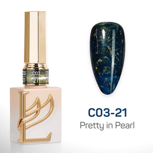LAVIS C03 - 21 - Gel Polish 0.5 oz - Pretty in Pearl Collection
