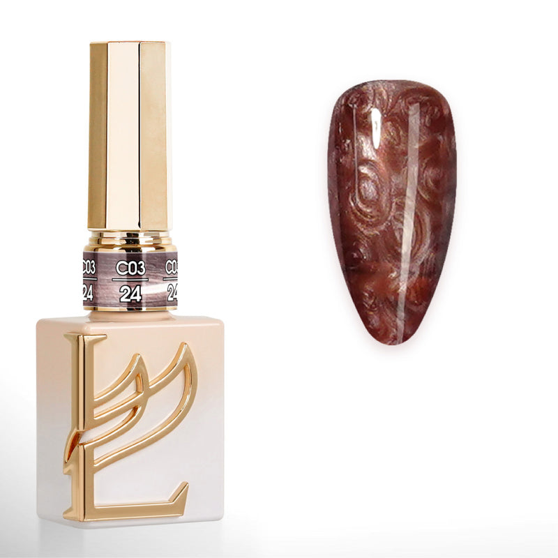 LAVIS C03 - 24 - Gel Polish 0.5 oz - Pretty in Pearl Collection