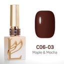 LAVIS C06 - Set 24 Colors - Gel Polish 0.5 oz - Maple & Mocha Collection