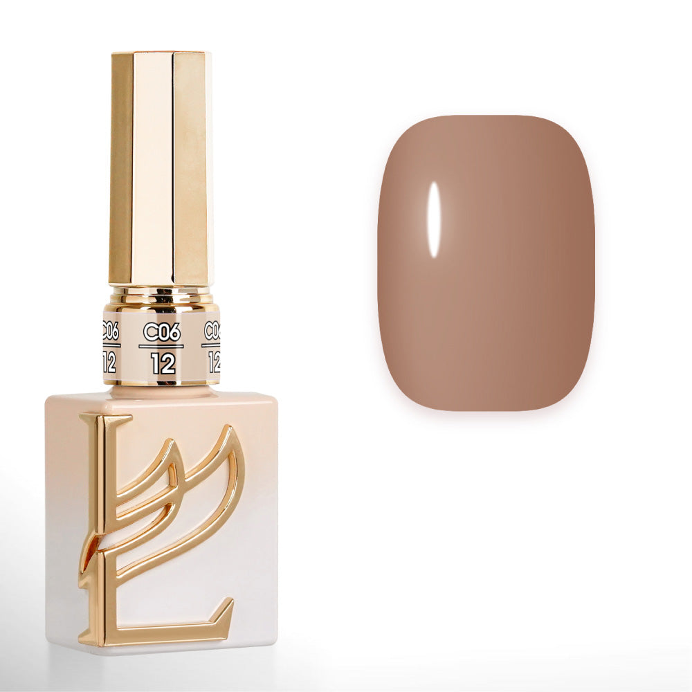 LAVIS C06 - 12 - Gel Polish 0.5 oz - Maple & Mocha Collection