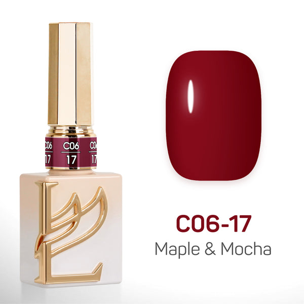 LAVIS C06 - 17 - Gel Polish 0.5 oz - Maple & Mocha Collection