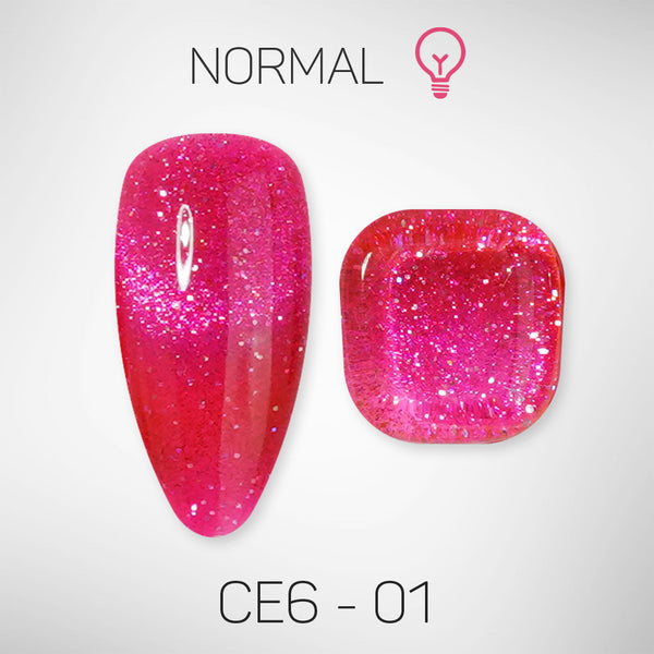 LAVIS Cat Eyes CE6 (Ver2) - 01 - Gel Polish 0.5 oz - Starlight Collection by LAVIS NAILS sold by DTK Nail Supply