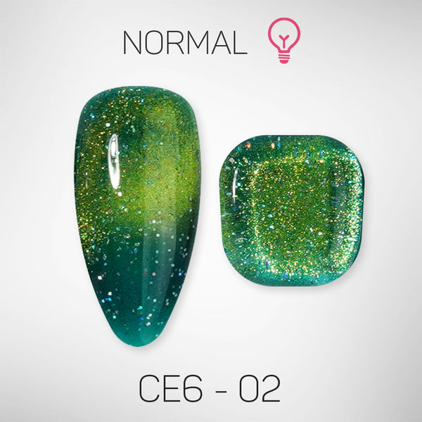 LAVIS Cat Eyes CE6 (Ver2) - 02 - Gel Polish 0.5 oz - Starlight Collection by LAVIS NAILS sold by DTK Nail Supply