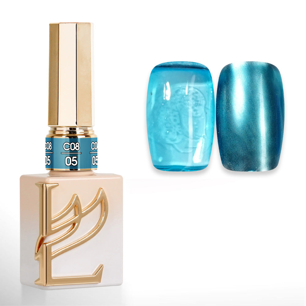 LAVIS C08 - 05 - Gel Polish 0.5 oz - Glass Gala Collection