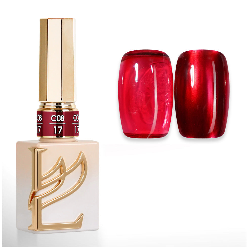 LAVIS C08 - 17 - Gel Polish 0.5 oz - Glass Gala Collection