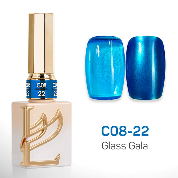 LAVIS C08 - 22 - Gel Polish 0.5 oz - Glass Gala Collection