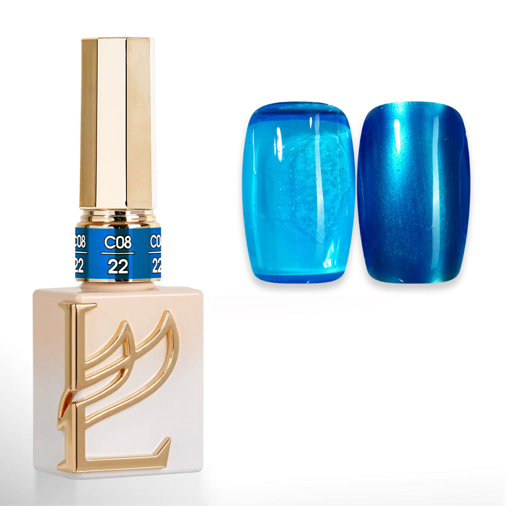 LAVIS C08 - 22 - Gel Polish 0.5 oz - Glass Gala Collection