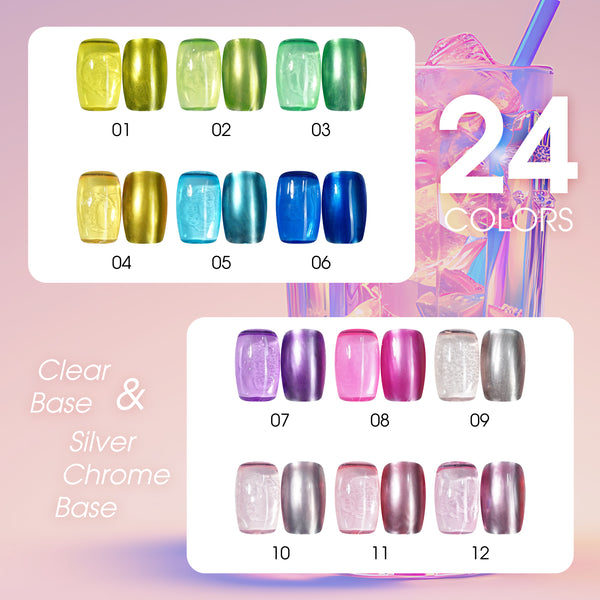 LAVIS C08 - 14 - Gel Polish 0.5 oz - Glass Gala Collection
