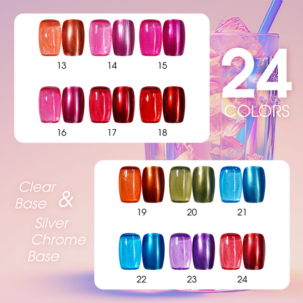 LAVIS C08 - 14 - Gel Polish 0.5 oz - Glass Gala Collection