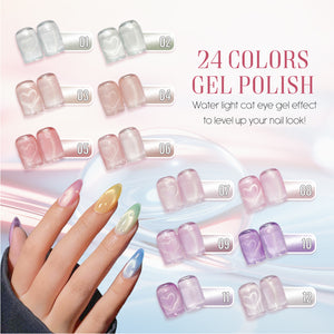 LAVIS Cat Eyes C09 - 13 - Gel Polish 0.5 oz - Morning Dewdrop Collection