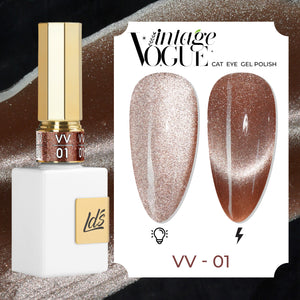  LDS VV CE - 01 - Vintage Vogue Cat Eye Gel Polish Collection by LDS sold by DTK Nail Supply