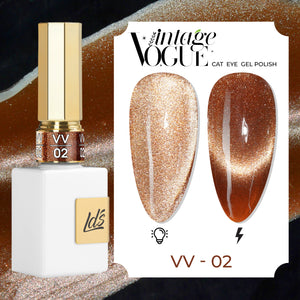  LDS VV CE - 02 - Vintage Vogue Cat Eye Gel Polish Collection by LDS sold by DTK Nail Supply