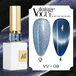  LDS VV CE - 08 - Vintage Vogue Cat Eye Gel Polish Collection by LDS sold by DTK Nail Supply