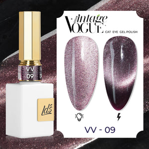  LDS VV CE - 09 - Vintage Vogue Cat Eye Gel Polish Collection by LDS sold by DTK Nail Supply
