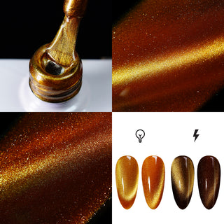  LAVIS Gold Cat Eye Gel - Universal Cat Eye Collection by LAVIS NAILS sold by DTK Nail Supply