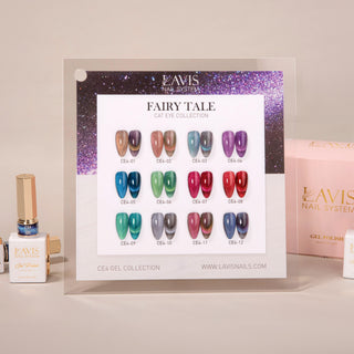  LAVIS Cat Eyes CE4 - Gel Polish 0.5 oz - Fairy Tale Collection by LAVIS NAILS sold by DTK Nail Supply