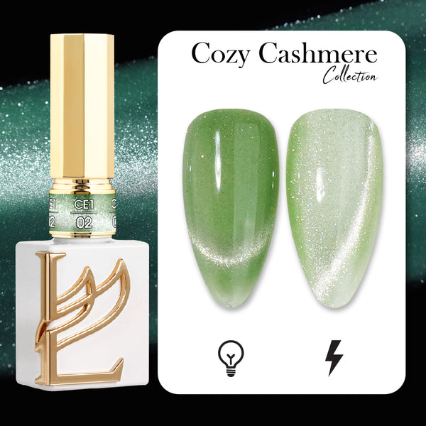LAVIS Cat Eyes CE1 - 02 - Gel Polish 0.5 oz - Cozy Cashmere Collection