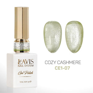 LAVIS Cat Eyes CE1 - 07 - Gel Polish 0.5 oz - Cozy Cashmere Collection
