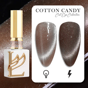 LAVIS Cat Eyes CE10 - 02 (Ver1) - Gel Polish 0.5 oz - Cotton Candy Collection