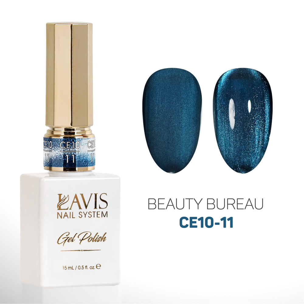 LAVIS Cat Eyes CE10 - 11 - Gel Polish 0.5 oz - Beauty Bureau Collection