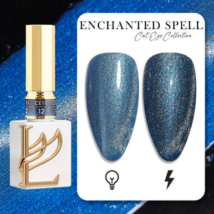LAVIS Cat Eyes CE11 - 12 - Gel Polish 0.5 oz - Enchanted Spell Collection
