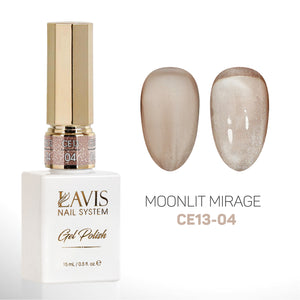 LAVIS Cat Eyes CE13 (Ver2) - 04 - Gel Polish 0.5 oz - Moonlit Mirage Collection