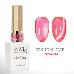 LAVIS Cat Eyes CE14 - Gel Polish 0.5 oz - Cosmic Voltage Collection