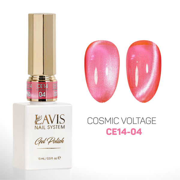 LAVIS Cat Eyes CE14 - Gel Polish 0.5 oz - Cosmic Voltage Collection