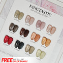LAVIS Cat Eyes CE15 - Set 12 Colors - Gel Polish 0.5 oz - Fangtastic Collection