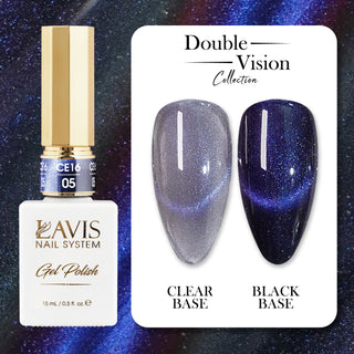 LAVIS Cat Eyes CE16 - 05 - Gel Polish 0.5 oz - Double Vision Collection