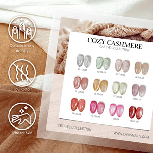 LAVIS Cat Eyes CE1 - 11 - Gel Polish 0.5 oz - Cozy Cashmere Collection