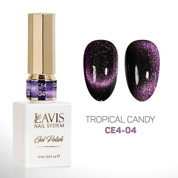 LAVIS Cat Eyes CE4 - 04 - Gel Polish 0.5 oz - Fairy Tale Collection