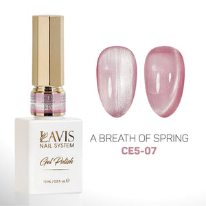 LAVIS Cat Eyes CE5 - 07 - Gel Polish 0.5 oz - A Breath Of Spring Collection